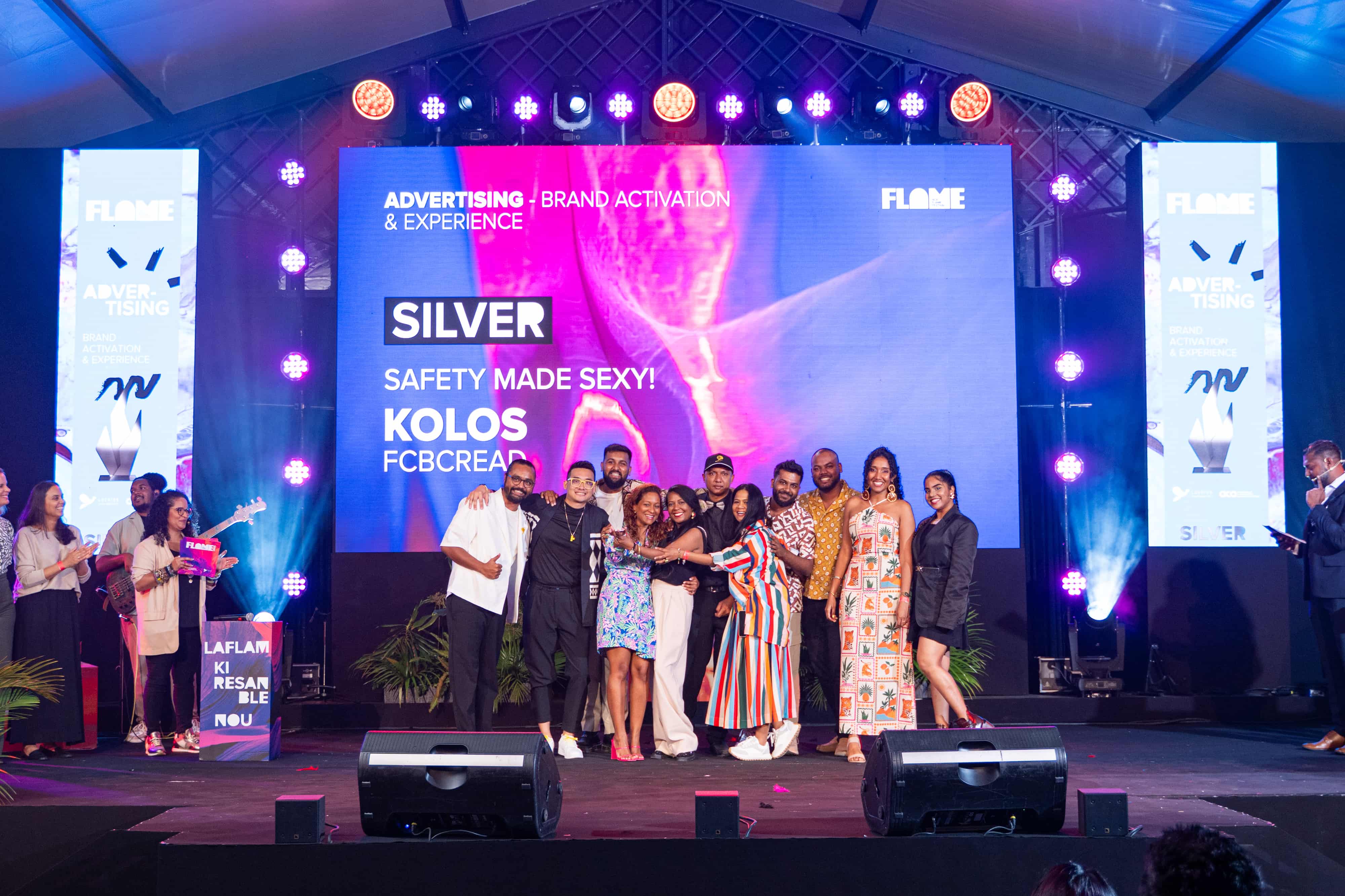 KOLOS CEMENT RECONNU POUR SON EXCELLENCE CRÉATIVE AUX FLAME AWARDS 2025